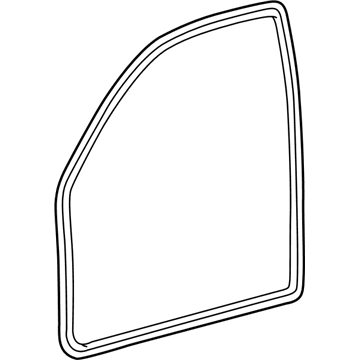 Lexus 62311-33060-A2 Weatherstrip, Front Door Opening Trim, RH