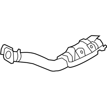 Nissan 200A8-5HU4A Front Exhaust Tube