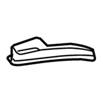 BMW 51-11-7-156-555 Guide For Bumper, Side, Left