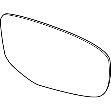 Mopar 68188637AA Glass-Mirror Replacement