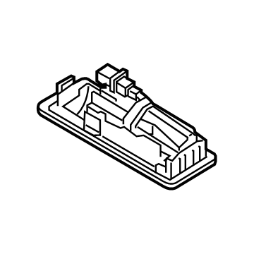 Kia 81260D3510 Trunk Lid Outside Handle & Lock Assembly