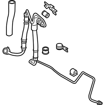 Kia 575103F300 Hose Assembly-Power Steering Oil Pressure