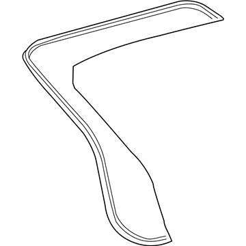 Toyota 67881-47051 Lift Gate Weatherstrip