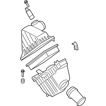 Ford 6F9Z-9600-AB Air Cleaner Assembly