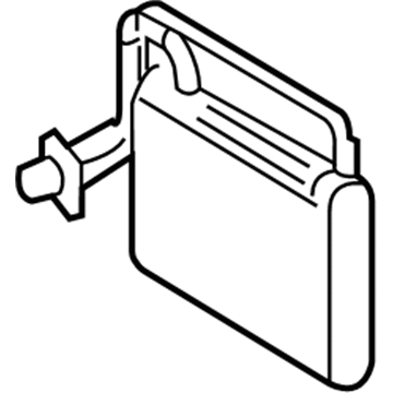 Ford 6E5Z-19860-AA Evaporator Core