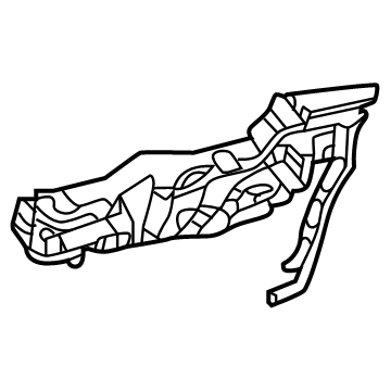 Toyota 69204-62020 Handle Base
