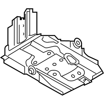 Nissan 64860-4Z000 Bracket Battery
