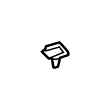 Toyota 64819-47060 Lower Glass Spacer