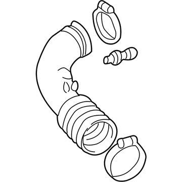 Ford 5L8Z-9B659-CA Outlet Tube