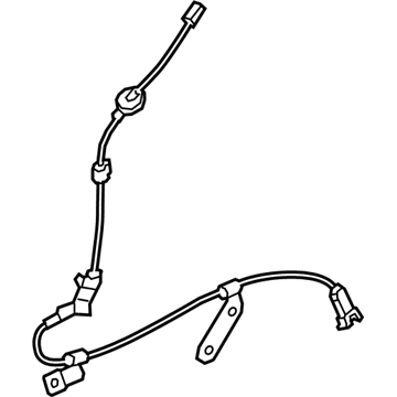 Hyundai 95680-D3210 Sensor Assembly-Abs Real Wheel , LH