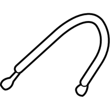 Kia 587372E310 Rear Brake Hose, Right