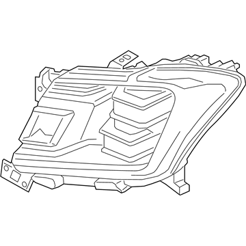 Ford JL1Z-13008-M Composite Headlamp