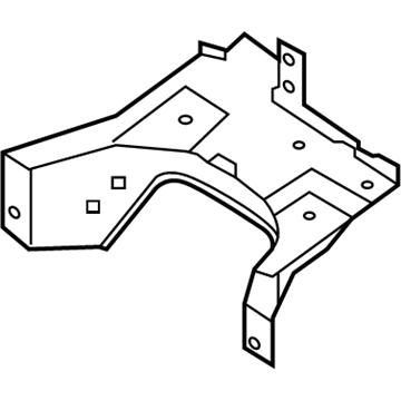 Nissan 75860-3JV0A Bracket Assy-Power Head