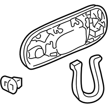 Honda 72180-ST0-003 Handle Assembly, Left Front Door (Outer)
