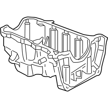 Honda 11200-PZA-000 Pan Assembly, Oil