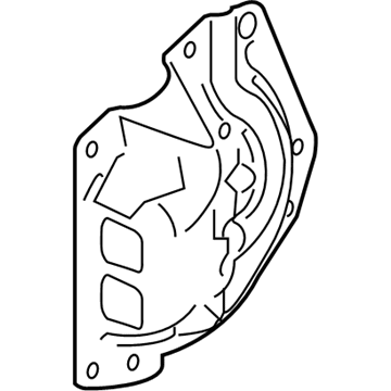 Honda 31114-5X6-J01 Insulator, Heat