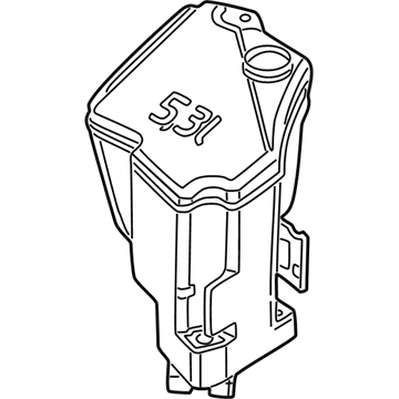 BMW 61-67-7-008-057 Windshield/Headlamp Washer Fluid Reservoir