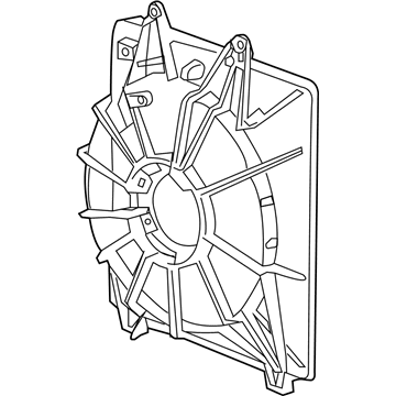 Honda 38615-RV0-A01 Sub Shroud