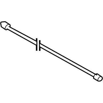 BMW 61-68-7-161-472 Rear Wiper Hose