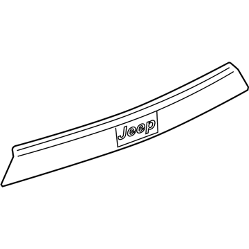 Mopar 68086771AF Handle-License Lamp
