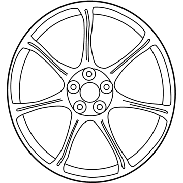 Toyota PTR18-21060 Wheel, Alloy