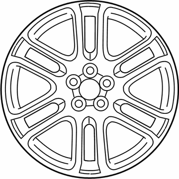 Toyota 42611-21190 Wheel, Alloy