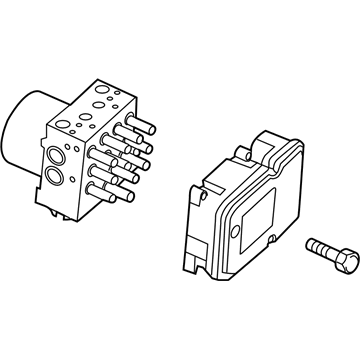 Ford DT4Z-2C405-F ABS Control Unit