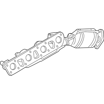 Infiniti 14002-1CA0A Manifold Exhaust W/CAT, LH