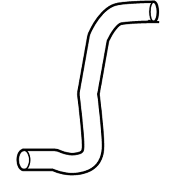 Lexus 16572-50190 Hose, Radiator, NO.2