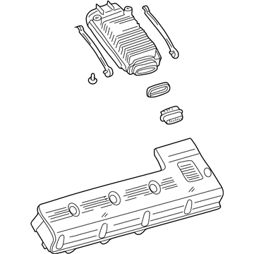 GM 1104075 Ignition Coil-Outline *Black