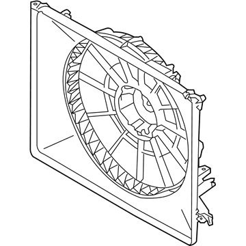 Hyundai 25350-3M250 SHROUD-Radiator