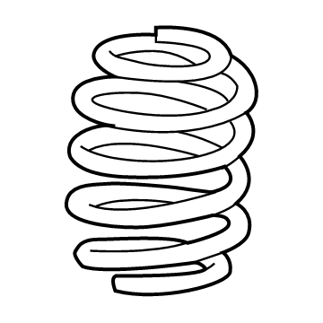 Honda 51406-TGT-A02 Spring, Front Left