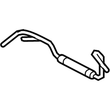 Lexus 44420-48080 Power Steering Return Tube Assembly