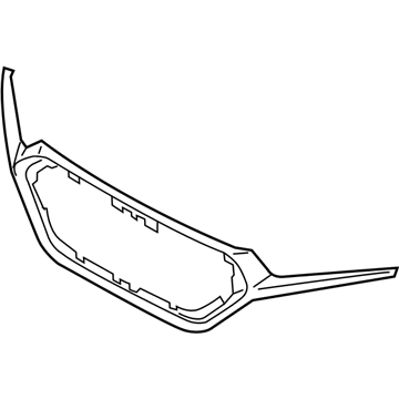 Hyundai 86585-G2500 MOULDING-Front Bumper Ctr, UPR