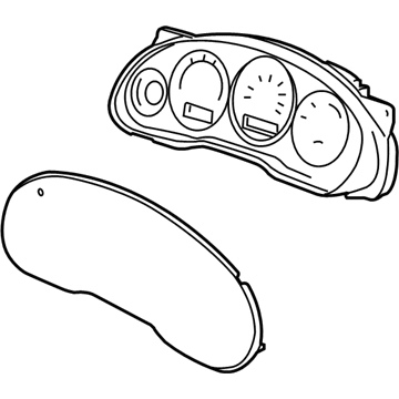 GM 10344781 Instrument Cluster Assembly