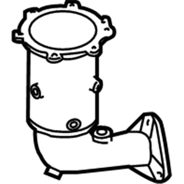 Nissan 208A1-7Y200 Three Way Catalyst Converter