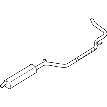 Nissan 20300-ZF80A Pre-MUFFLER