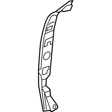 Hyundai 82155-3N000 Weatherstrip Assembly-Front Door Parting, LH