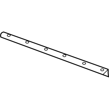Mopar 5065334AF WEATHERSTRIP-Rear Door SILL Secondary