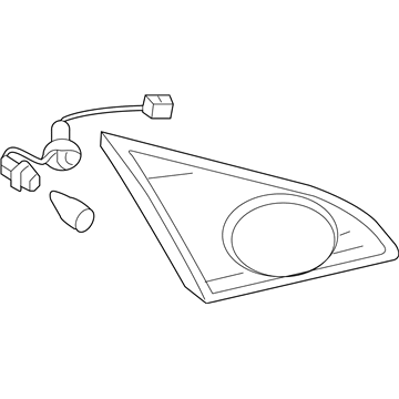 Nissan 26545-1AA1A Lamp Assembly-Back Up, LH