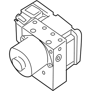 Nissan 47660-ZP34C Anti Skid Actuator Assembly