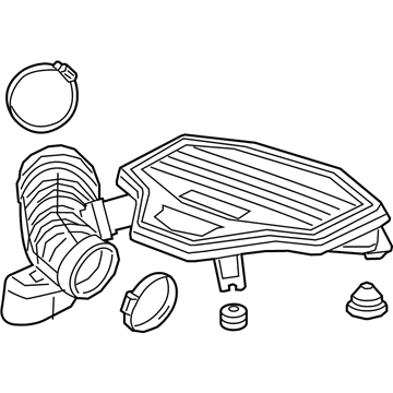 GM 84540981 Outlet Duct