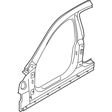 BMW 41-00-7-494-281 LEFT EXTERIOR COLUMN A