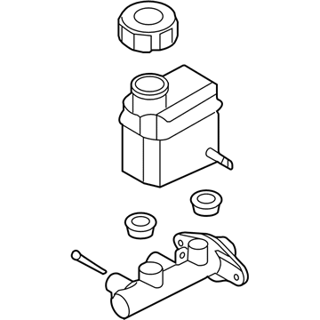 Hyundai 58510-1U801 Cylinder Assembly-Brake Master