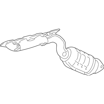 Lexus 17150-38030 Exhaust Manifold Sub-Assembly, Left