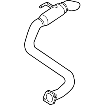 Kia 28750A9130 Tail Pipe Assembly