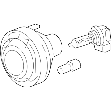 GM 15162675 Fog Lamp Assembly