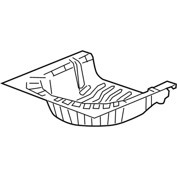 GM 84003315 Rear Floor Pan