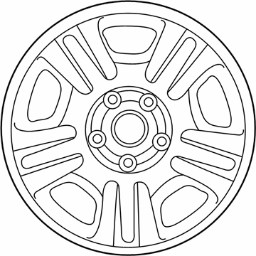 Toyota 42611-42090 Spare Wheel