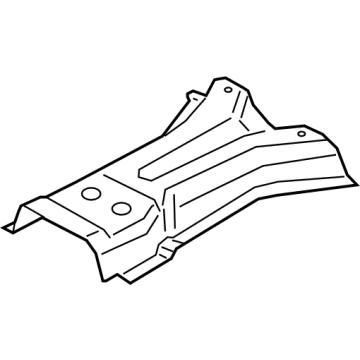 BMW 51-48-8-078-068 FUEL TANK HEAT INSULATION